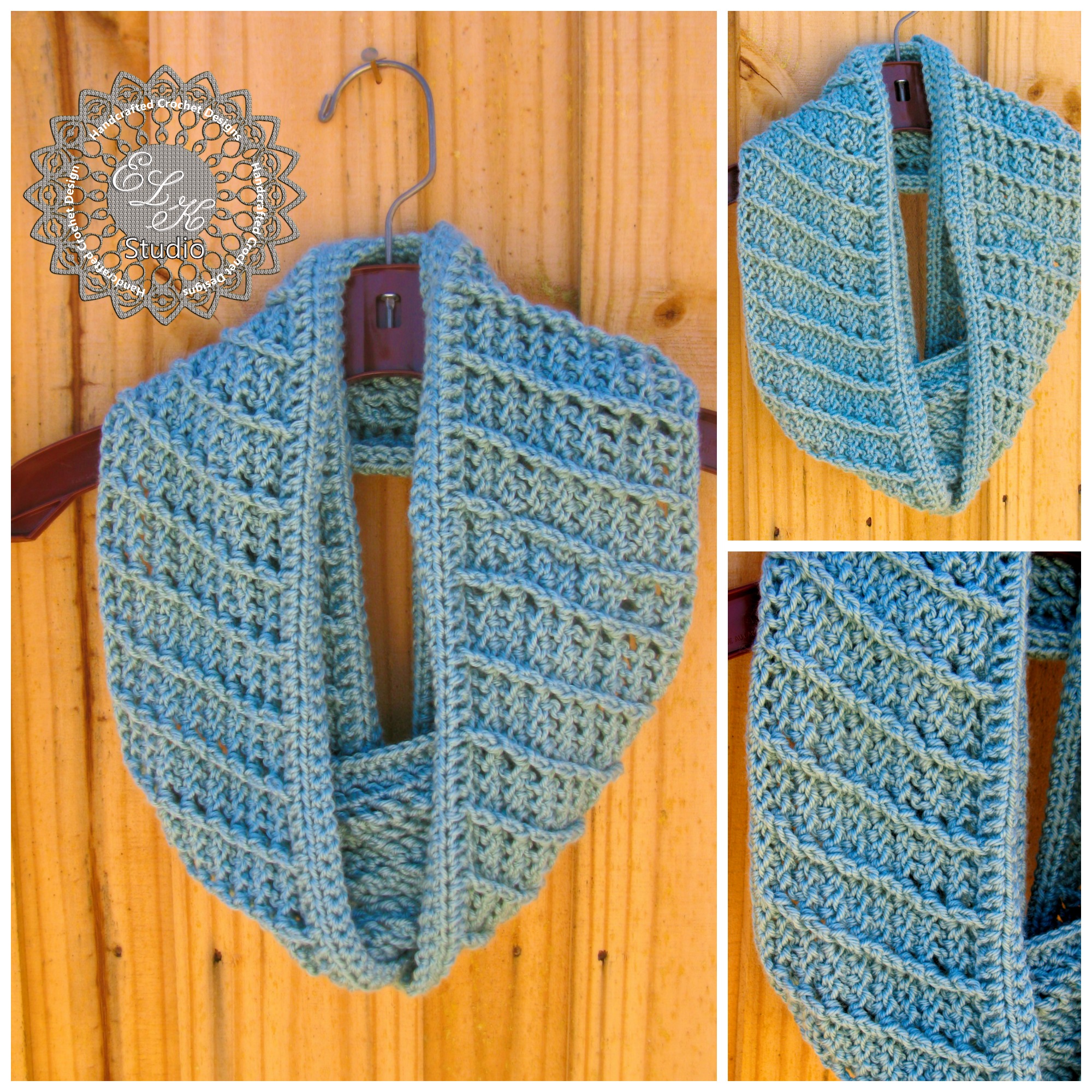 Country Appeal - A Free Crochet Infinity Scarf Pattern ...