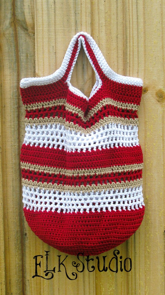 ... the Sun Crochet Beach Bag! - ELK Studio - Handcrafted Crochet Designs