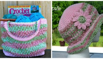Honeysuckle Summer Hat and Bag by ELK Studio