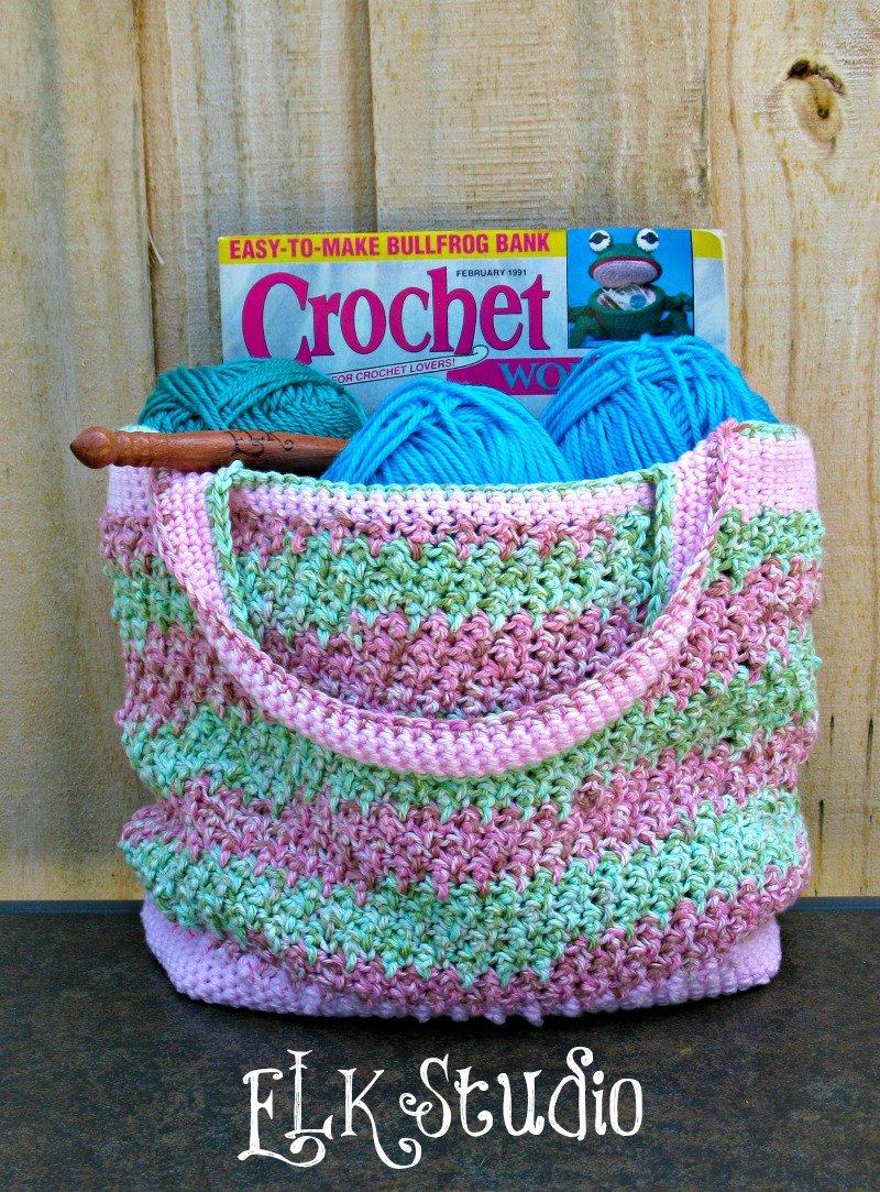 How to Crochet Bag Handles - moogly