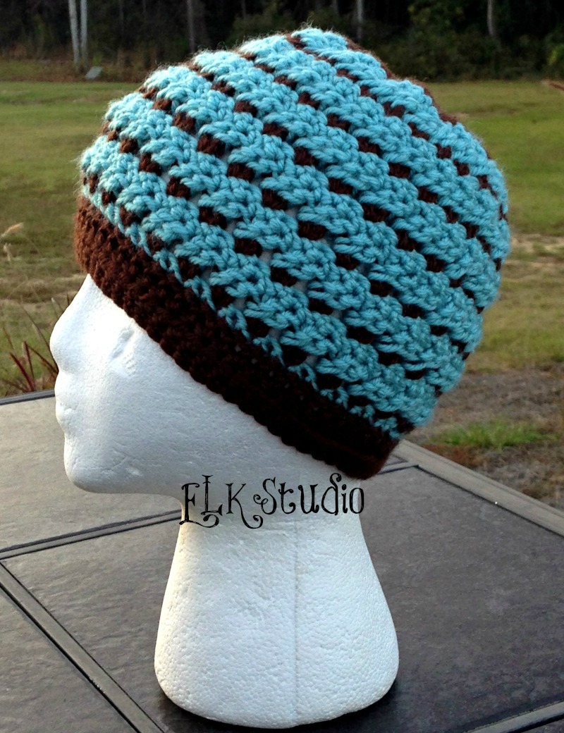 Mountain Mist - A Free Crochet Beanie Pattern by ELK Studio