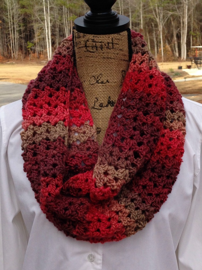 Sunset Scarf - A FREE Crochet Pattern by ELK Studio
