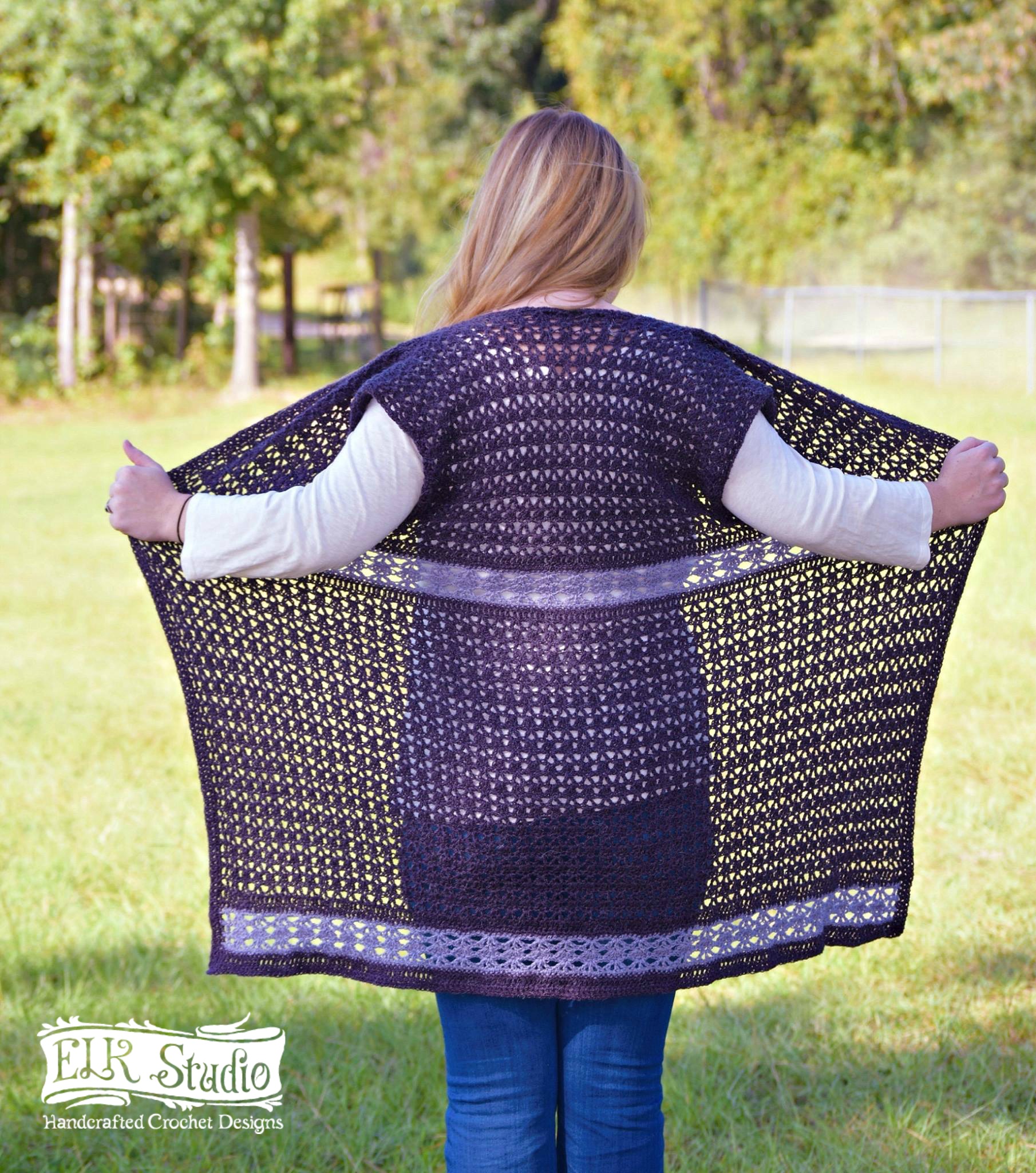 Long vest crochet pattern free hat templates pattern